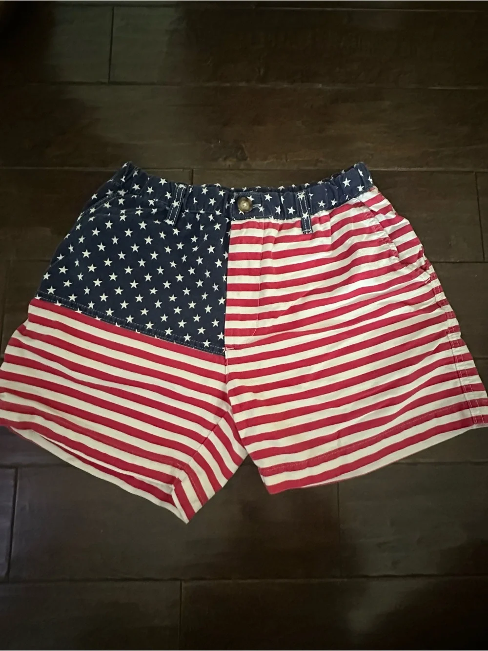Chubbies Red White Blue American Flag Shorts